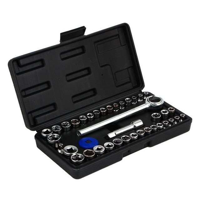 Набор инструментов 40 предметов РОКОТ /1/20/ 736-218