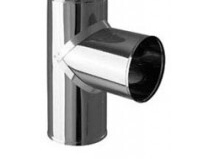 Тройник 90гр ф200 нерж 0,8мм