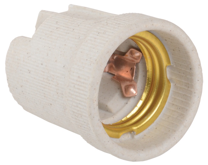 Патрон керамический IEK Е27 подвесной 250В