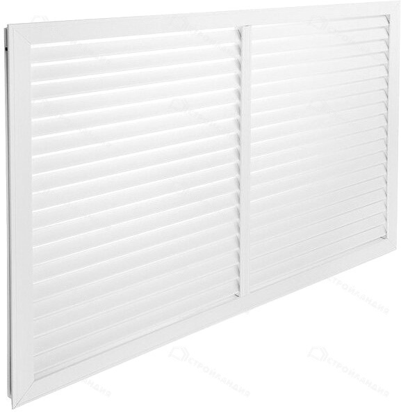 Решетка д/рад. 60*90 белая