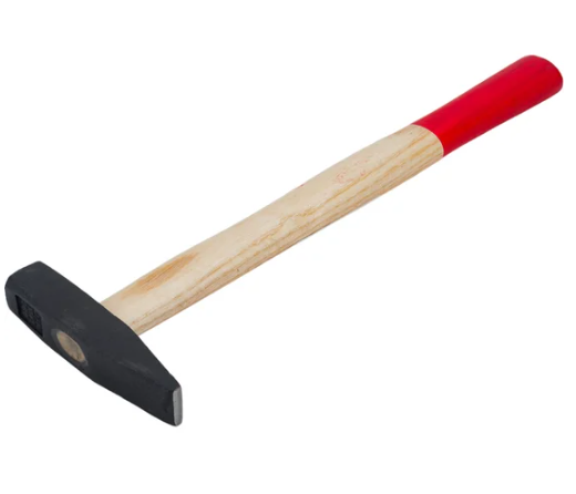 Молоток BIBER "Профи"200г кованый с деревянной ручкой