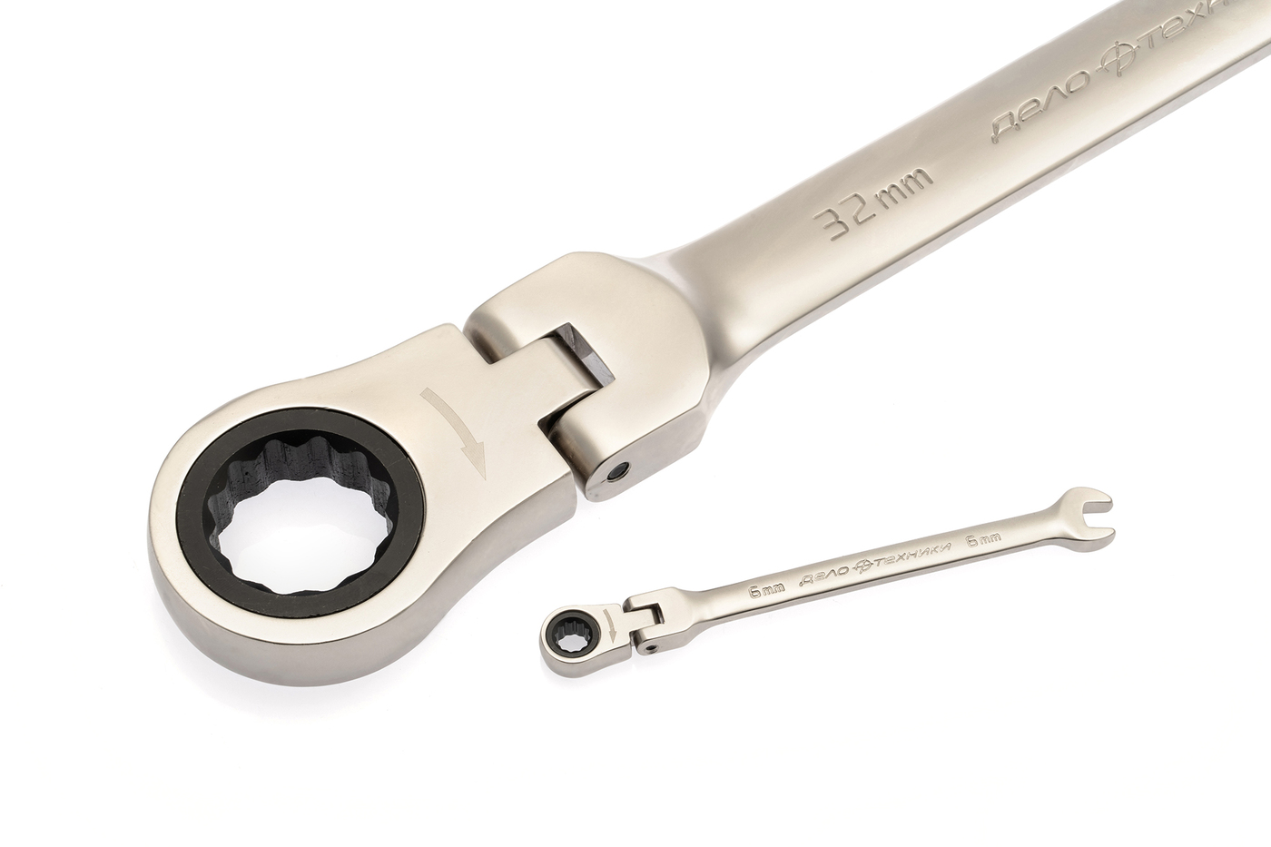 Ключ комбинир. трещ. поворот.JADEVER 14мм