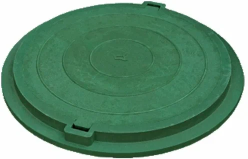 Люк канал. ПП тип "Л" до 3тн зеленый (24кг)