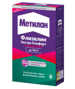 Метилан Обойный клей Метилан Флизелин Экстра Комфорт с индикатором, 500г