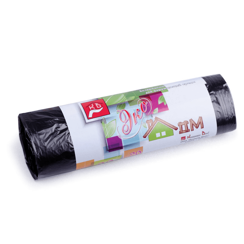 Пакеты д/мусора КОНЦЕПЦИЯ БЫТА "ЭкоДом" 20 шт. 30 л