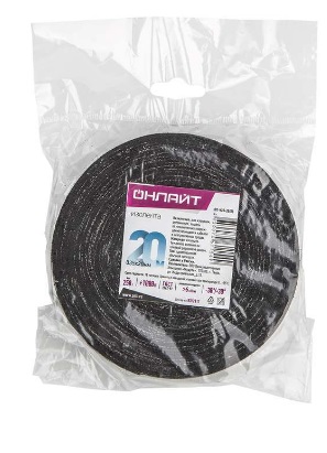 Изолента ОНЛАЙТ 20мм*20м черная