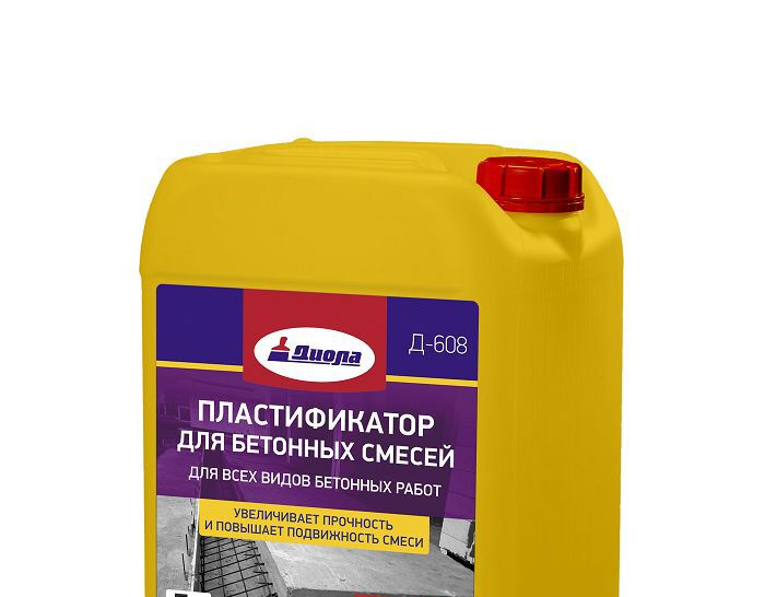 Пластификатор Д-608 д/бет.смесей 10л