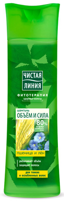 Шампунь ЧЛ Объём и сила д/тонких и ослаблен. волос пшеница и лен 400мл