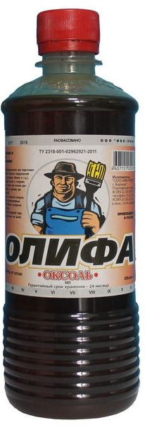 Олифа ИВК "Оксоль" 0.5 л