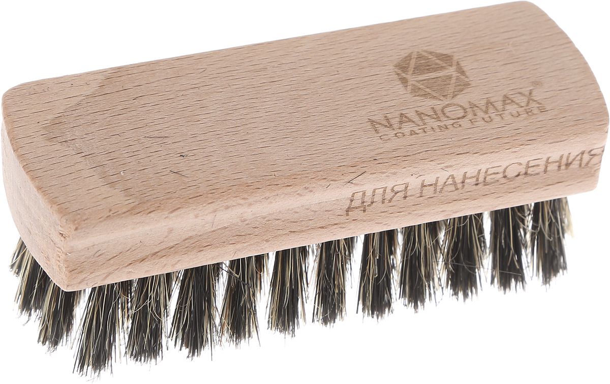 Щетка для обуви №4 нат.волос 100х36х16мм