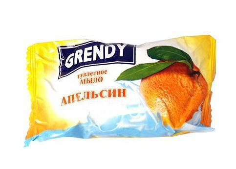 Мыло туалетное GRENDY "Апельсин" 75 г