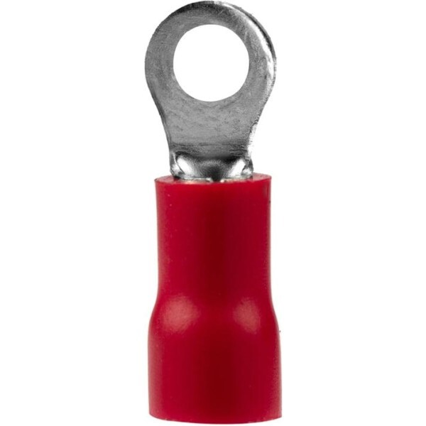 Наконечник кольцевой изолир. красный 10 шт REXANT 08-0012-10