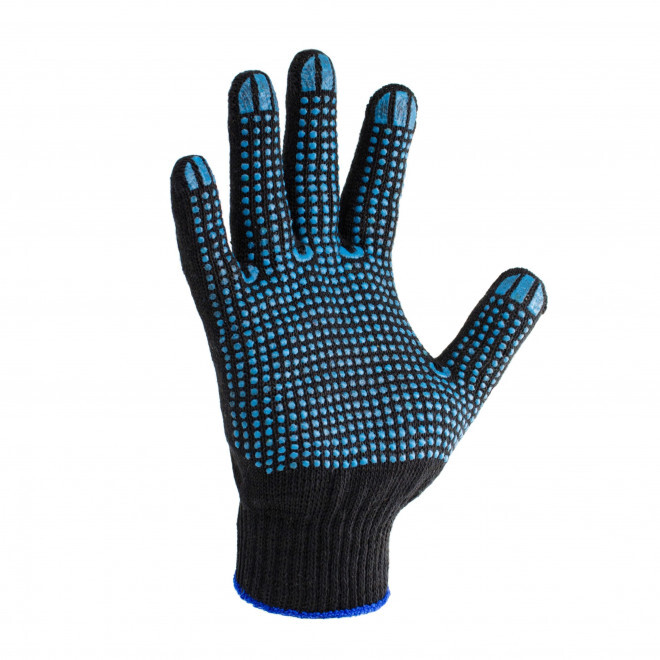 Перчатки трикотажные с ПВХ Премиум Колор р.9