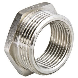 Футорка Valtec 1"-1/2" никель VТг.581.N.0604