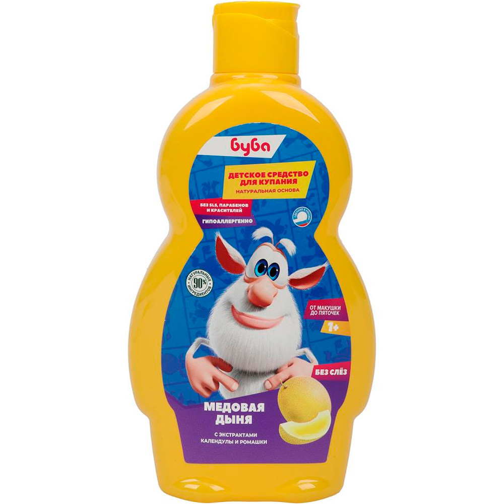 Шампунь-гель-пена Буба медовая дыня 400мл
