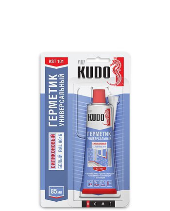 Герметик KUDO KST-101 силик. унив. белый 85мл