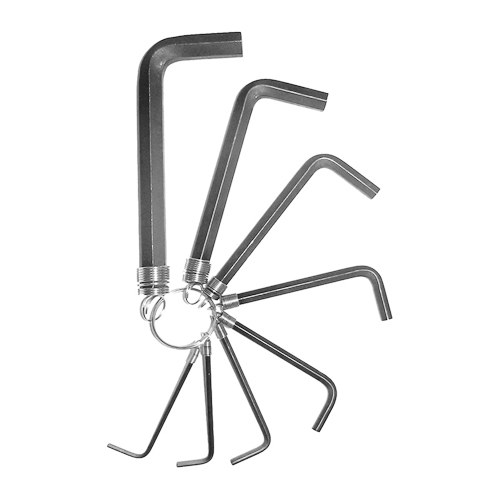 Набор имб.ключей BIBER на кольце 2-10 мм 8шт. (арт. 90501)