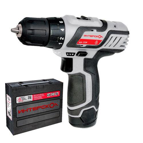 Дрель-шуруп аккум. ИНТЕРСКОЛ ДА-18ЭР