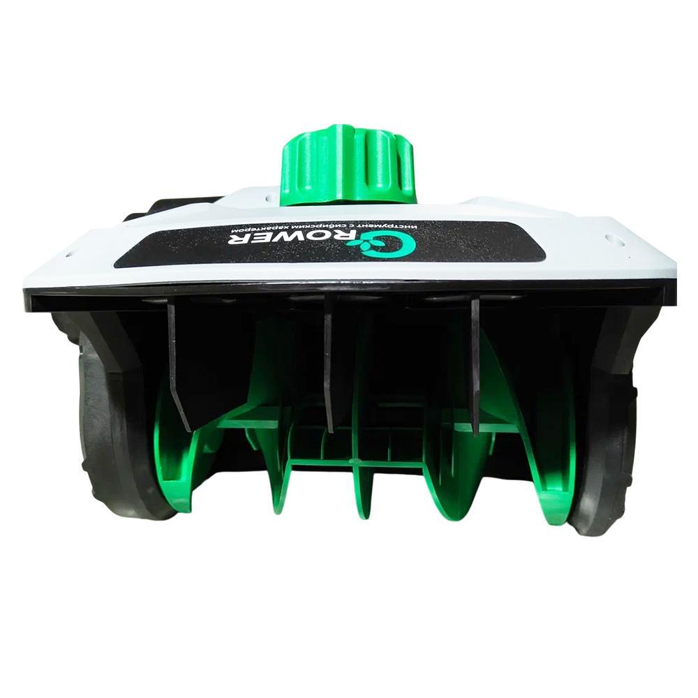 Насадка для триммера снегоуборочная GROWER 25мм*9Т с колесным блоком и кронштейном