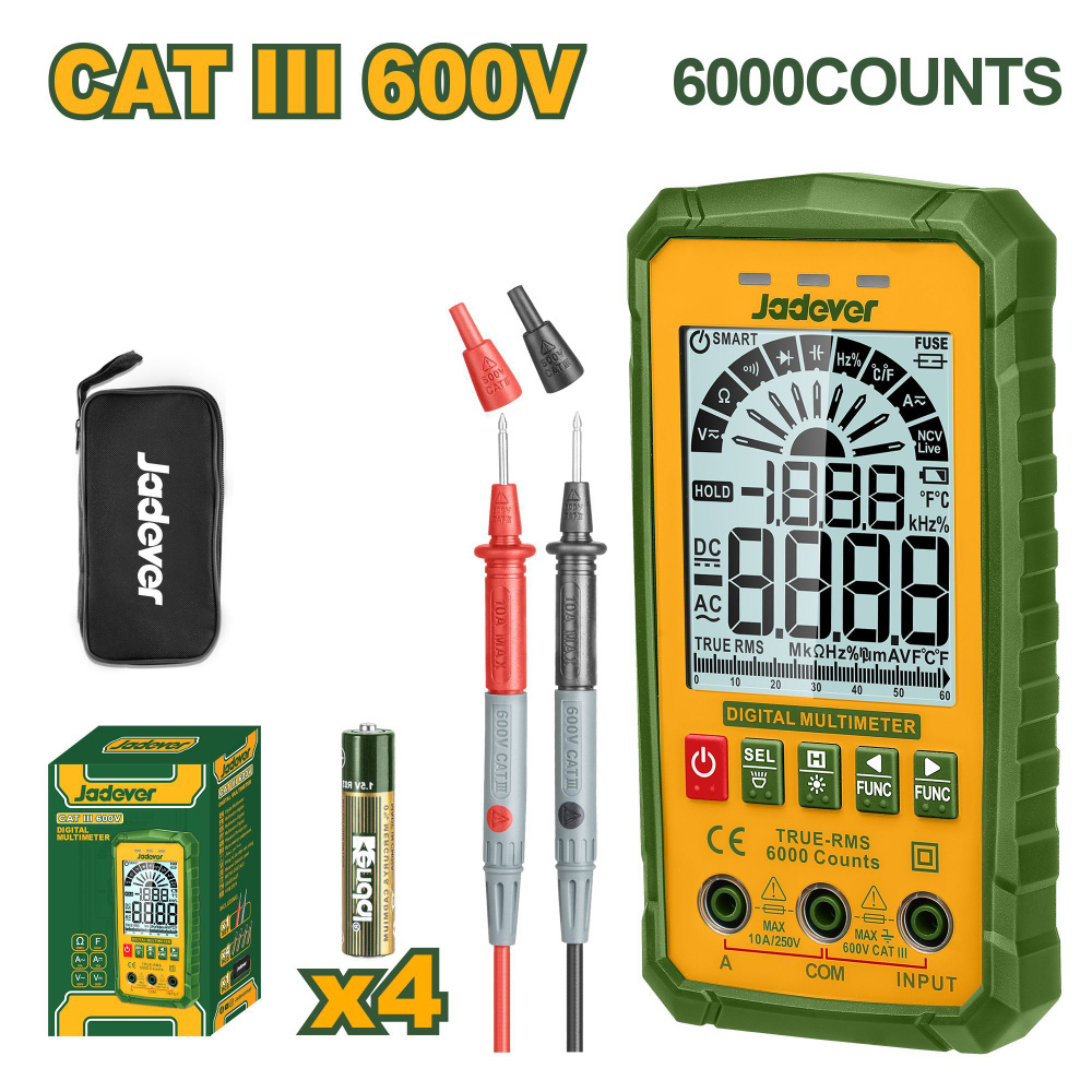 Мультиметр цифровой JADEVER