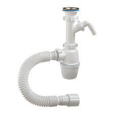 Сифон "Орио" 1 1/2х40/50 бутылочный с гофрой для умывальника/мойки