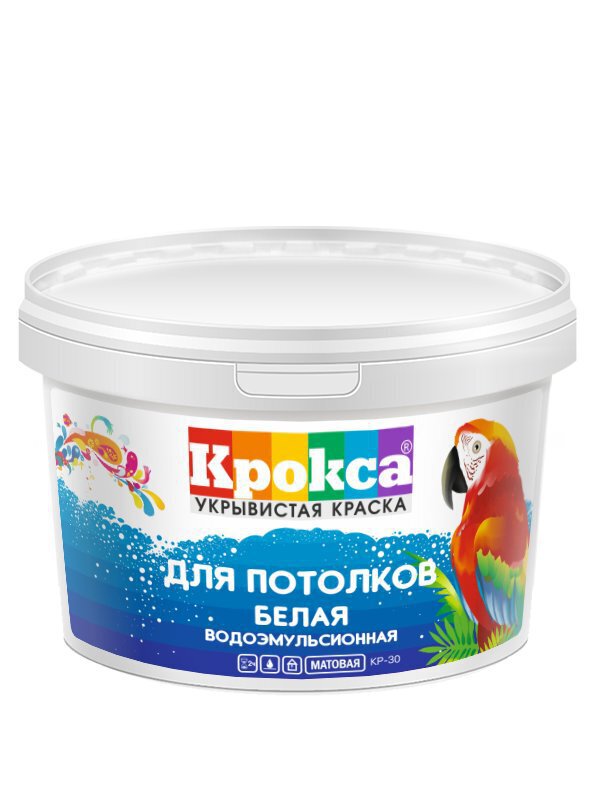 Краска в/э КР-30 14кг д/потолков