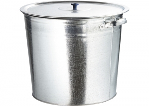 Бак для воды оцинкованный с крышкой 20 л