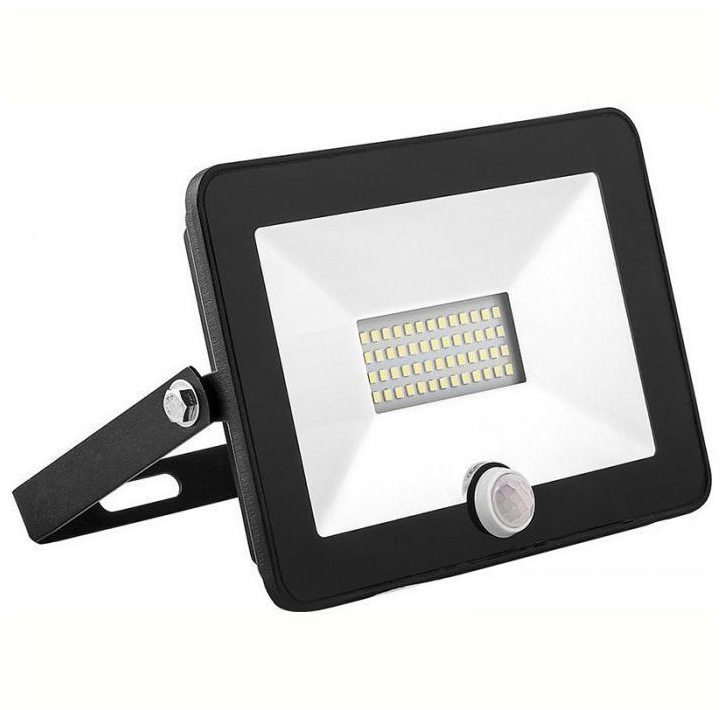 Прожектор SAFFIT SFL80-50 светодиодный IP65 черный 50 Вт LED 6400 K 220 В