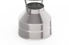 Оголовок ф280*200 нерж. 0,5мм/цинк 0,5мм