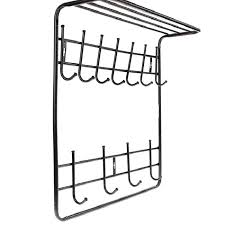Вешалка 2-х ярусн с полкой BПT11 медный антик