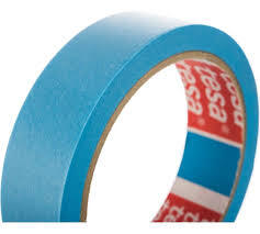 Лента маскировочная термокреповая до 80°C синяя размер 25мм/40м 243916-25-40 УПРАВДОМ