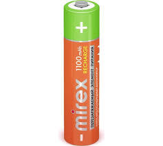 Mirex аккумулятор ni-mh mirex hr03 / aaa 1100mah 1,2v