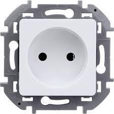 Механизм розетки 1-м СП бел GLS10-7109-01