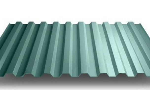 А.Проф лист-21 зел.мох 0,45мм/1,051*7м 6005