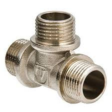 Тройник 1/2 ш/ш/ш латунь