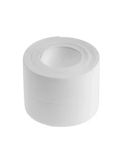 Клейкая лента ТУНДРА бордюрная для ванн и раковин 60 мм х 3.2 м, белая
