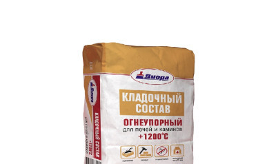 Кладочный состав ДИОЛА Д-375 для печей и каминов 5кг