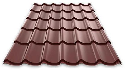 А.Металлочерепица  (ПЭ-01-8017-0.45)шок
