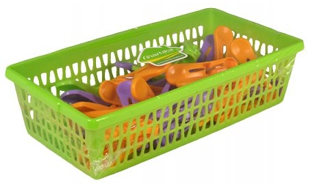 Прищепки бельевые MARTIKA "Эллина" 25 шт в корзине