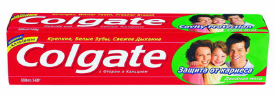 Зуб.паста Colgate Максимал. Защита от кариеса Дв.мята туб. 100мл