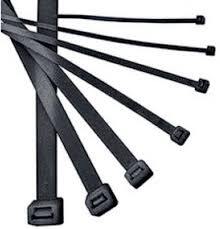 Хомут  нейлон. 3,6х200мм черный