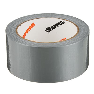 Клейкая лента ЕРМАК армир. серебряная 48мм х 25м (арт. 472-048)