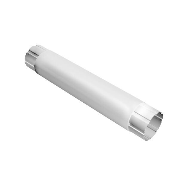 А.труба соедин. Foramina PUR D100х1000 бел