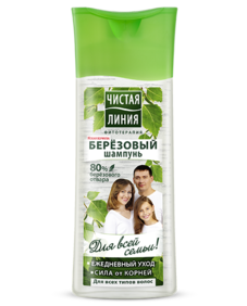 Шампунь ЧЛ 250мл березовый д/всей семьи