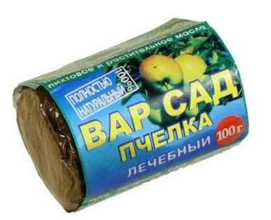 Садовый вар "Пчелка" лечебный 100 г