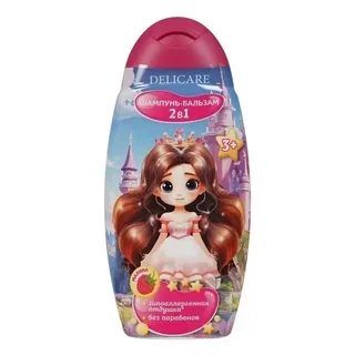 Шампунь-бальзам Delicare Малина 300мл