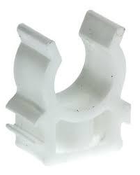 Кронштейн пласт. М16мм белый