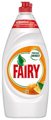 Средство для мытья посуды FAIRY "Апельсин и лимонник" 900 мл