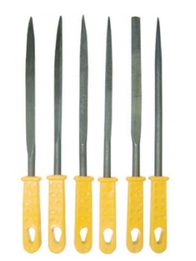 Набор надфилей "BIBER" 6шт 150мм "Профи"85311