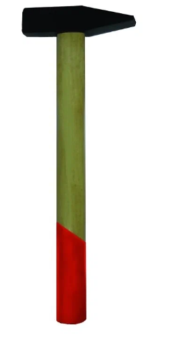 Молоток BIBER"Профи"300г слесарный кованый деревянная рукоятка